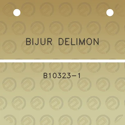 bijur-delimon-b10323-1