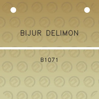 bijur-delimon-b1071