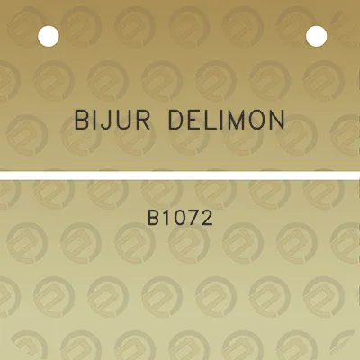 bijur-delimon-b1072