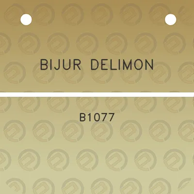 bijur-delimon-b1077