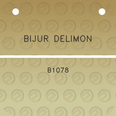 bijur-delimon-b1078