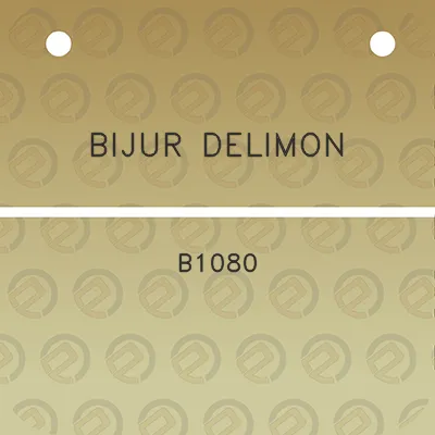 bijur-delimon-b1080