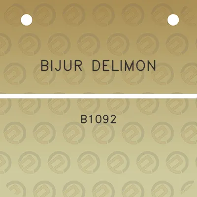 bijur-delimon-b1092