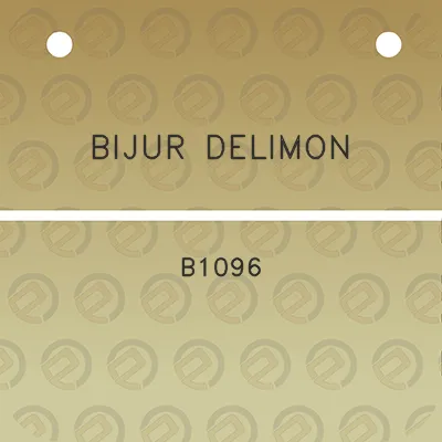 bijur-delimon-b1096