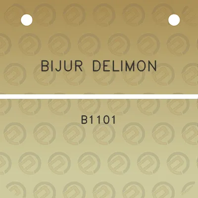 bijur-delimon-b1101