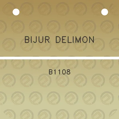 bijur-delimon-b1108