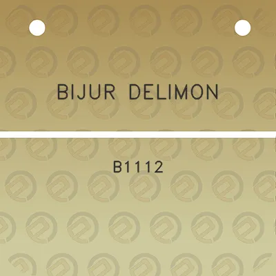 bijur-delimon-b1112