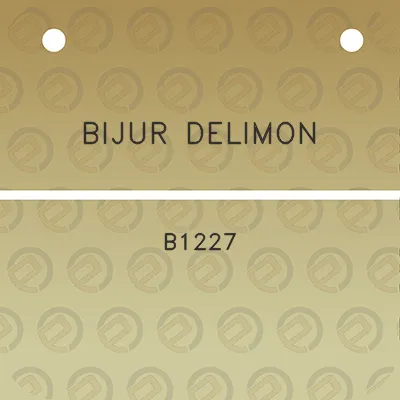 bijur-delimon-b1227