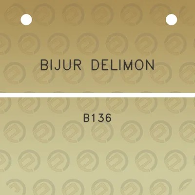 bijur-delimon-b136