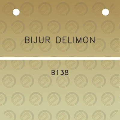 bijur-delimon-b138