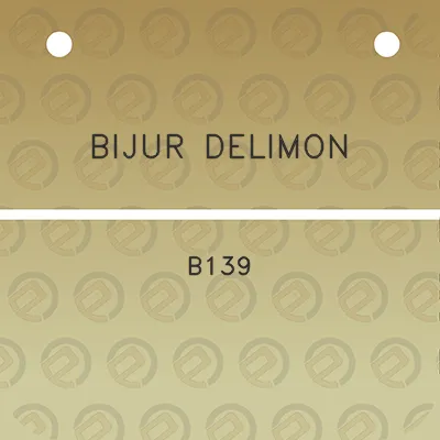 bijur-delimon-b139