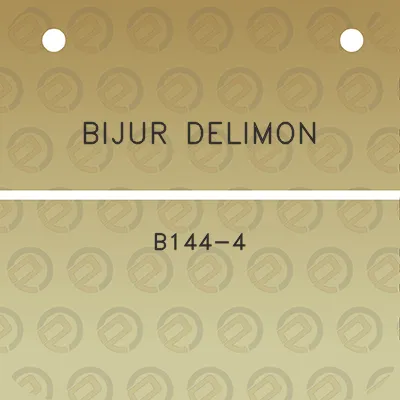 bijur-delimon-b144-4