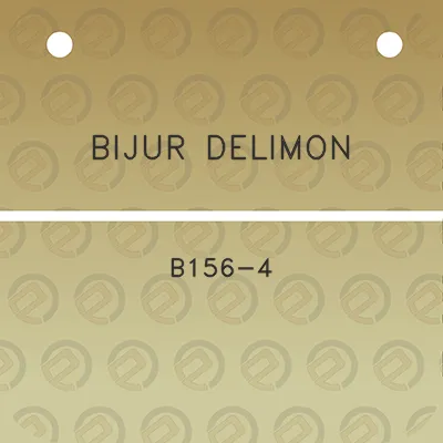 bijur-delimon-b156-4