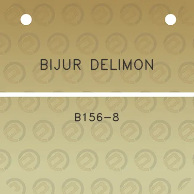 bijur-delimon-b156-8