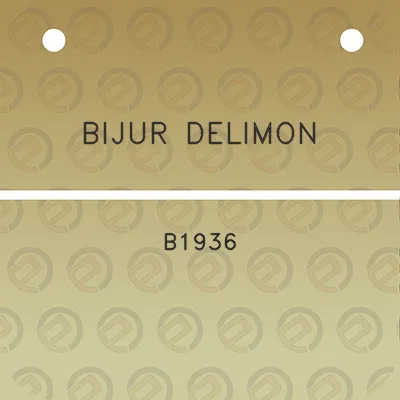 bijur-delimon-b1936