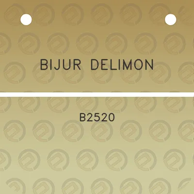 bijur-delimon-b2520