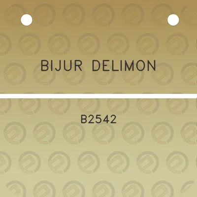 bijur-delimon-b2542