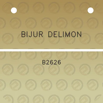 bijur-delimon-b2626