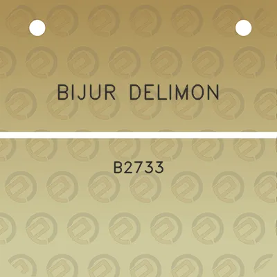 bijur-delimon-b2733