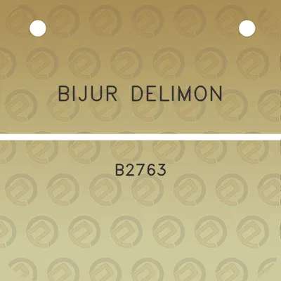 bijur-delimon-b2763