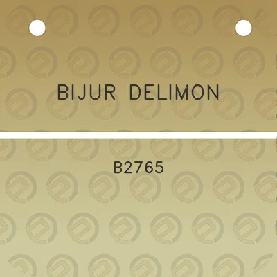 bijur-delimon-b2765