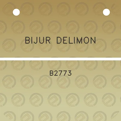 bijur-delimon-b2773