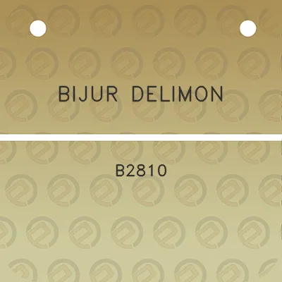 bijur-delimon-b2810