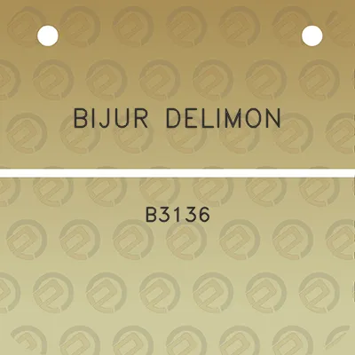 bijur-delimon-b3136