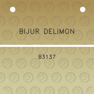 bijur-delimon-b3137