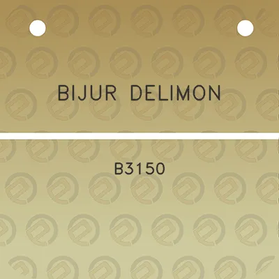 bijur-delimon-b3150