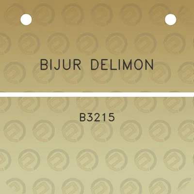 bijur-delimon-b3215