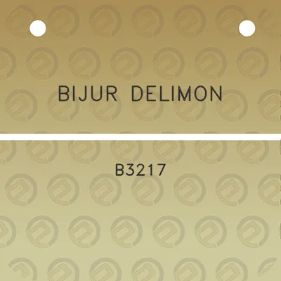 bijur-delimon-b3217