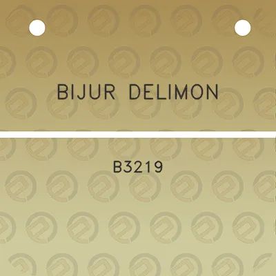 bijur-delimon-b3219