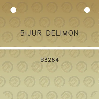 bijur-delimon-b3264