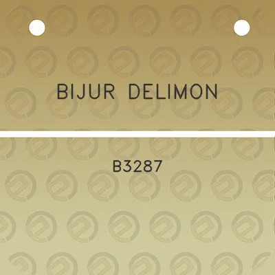 bijur-delimon-b3287