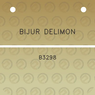 bijur-delimon-b3298