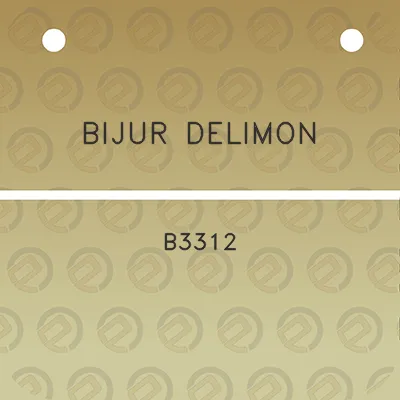 bijur-delimon-b3312