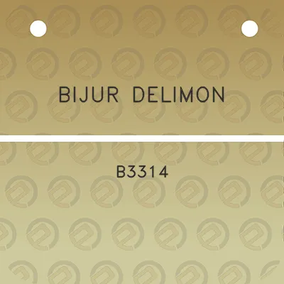 bijur-delimon-b3314