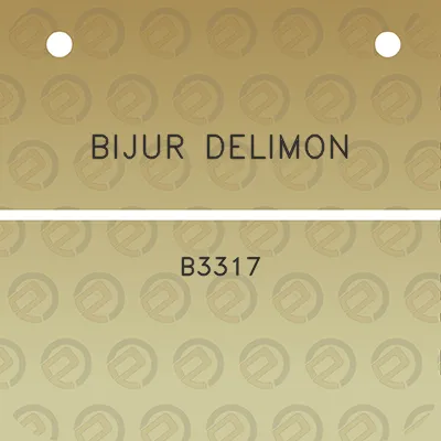 bijur-delimon-b3317