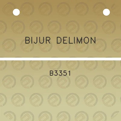 bijur-delimon-b3351