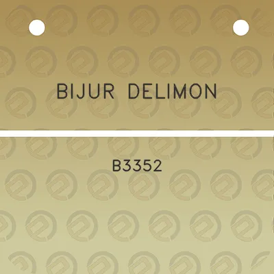 bijur-delimon-b3352