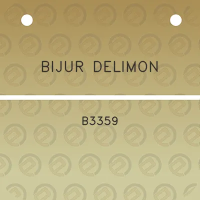 bijur-delimon-b3359