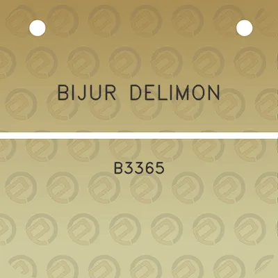 bijur-delimon-b3365