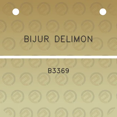 bijur-delimon-b3369