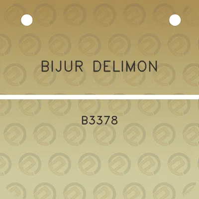 bijur-delimon-b3378