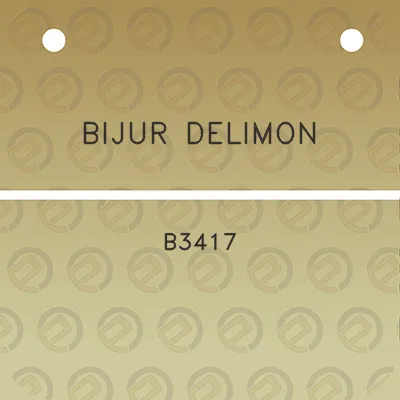 bijur-delimon-b3417