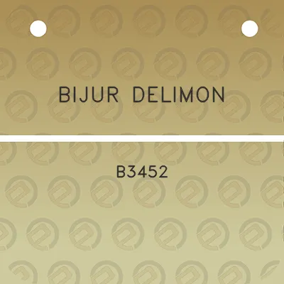 bijur-delimon-b3452