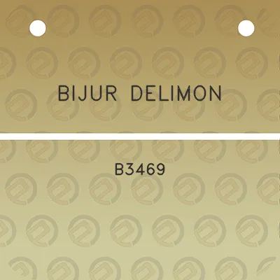 bijur-delimon-b3469