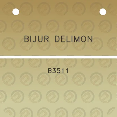 bijur-delimon-b3511