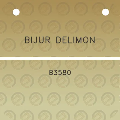 bijur-delimon-b3580